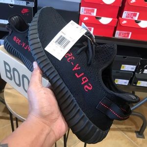 🚨 SOLD ‼️ Adidas Yeezy Boost 350 V2 BLACK RED(BRED) Men’s size 10